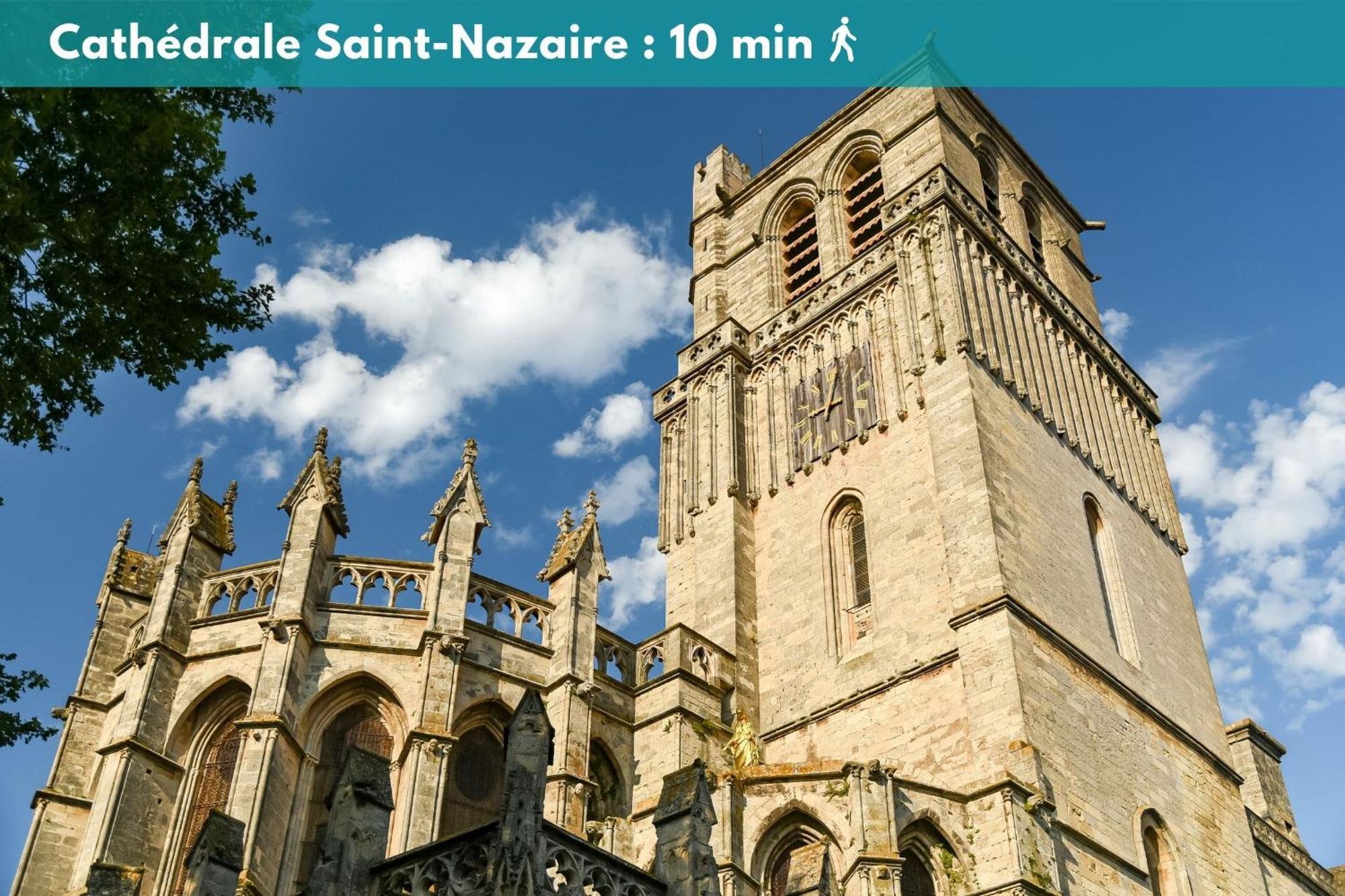 Joli Studio Climatise 'Alma 4' - Coeur De Beziers - Wifi Fibre - Netflix ภายนอก รูปภาพ